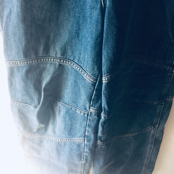 C. Boy overalls bib large medium dark EuC L - Picture 5 of 8